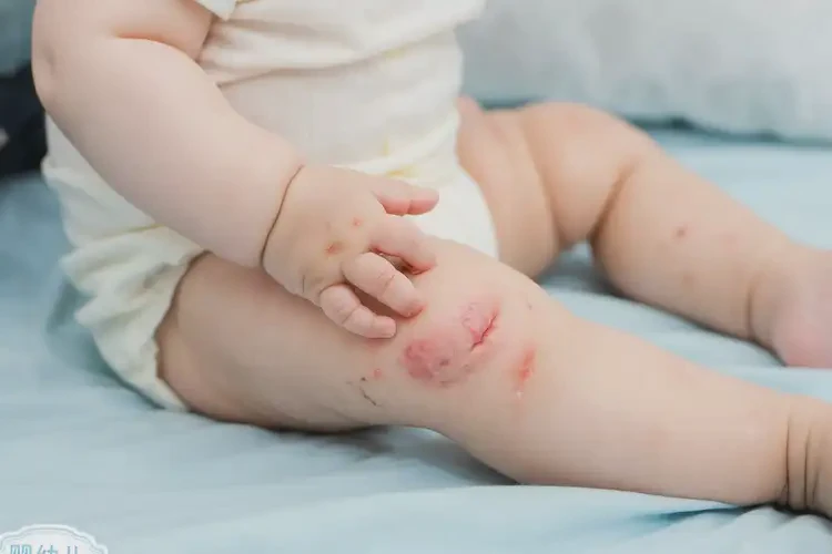 嬰幼兒小腿偶爾起濕疹能徹底自愈嗎(圖2)