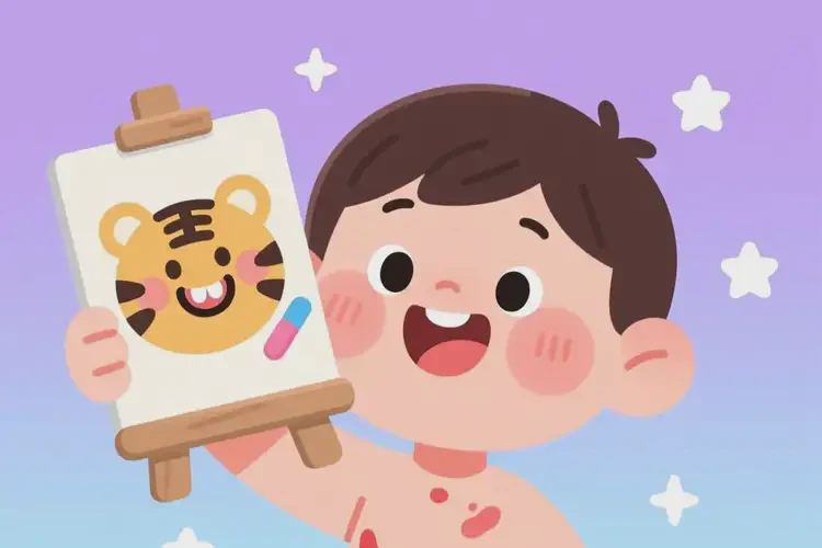 小孩脖子長濕疹可以治好嗎(圖1)