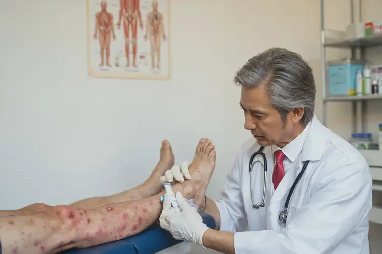 老年人小腿出濕疹可以治好嗎(圖3)