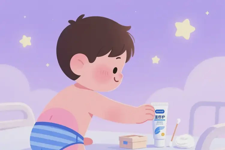 小孩屁股上出濕疹可以治好嗎(圖1)