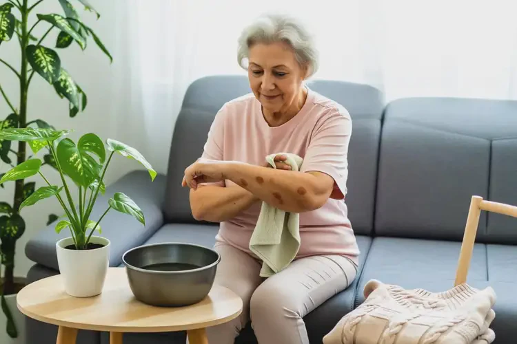 老年人身上经常长湿疹可以治好吗(图2)