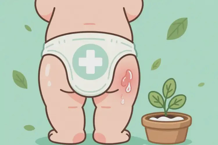 嬰兒肛周長濕疹可以治好嗎(圖1)