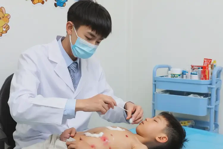 兒童肚子出濕疹可以治好嗎(圖3)