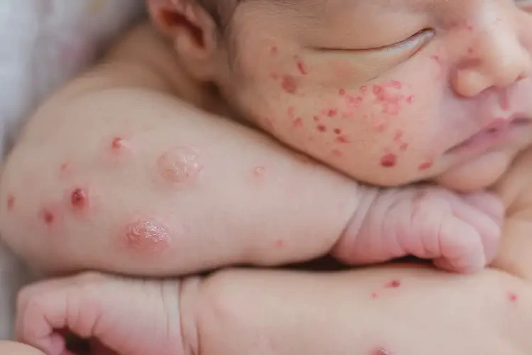 新生兒全身容易長濕疹可不可以根治(圖4)