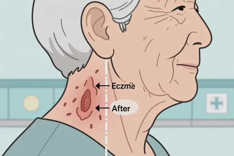 老年人脖子上经常长湿疹可不可以根治(图2)