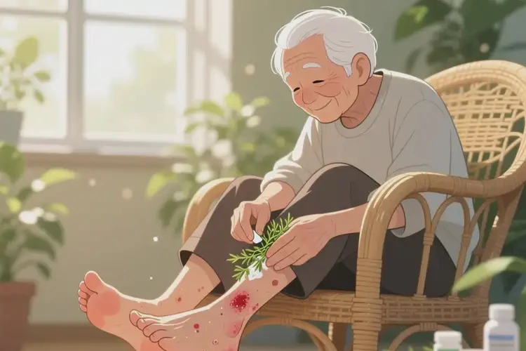 老年人脚上起湿疹可不可以根治(图3)