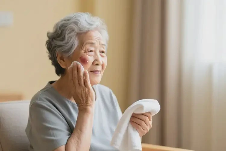 老年人面部經(jīng)常起濕疹可不可以根治(圖4)