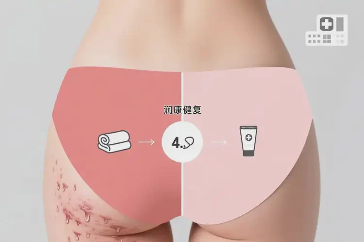 女生屁股上长湿疹可不可以根治(图1)