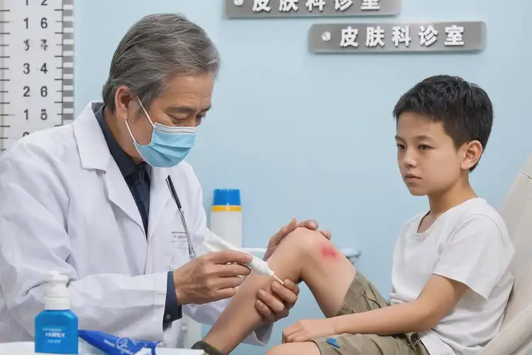 孩子大腿偶爾長濕疹可以治好嗎(圖3)