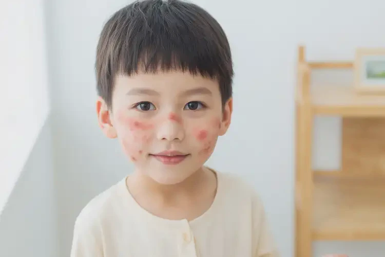 兒童臉上經(jīng)常長濕疹可不可以根治(圖3)