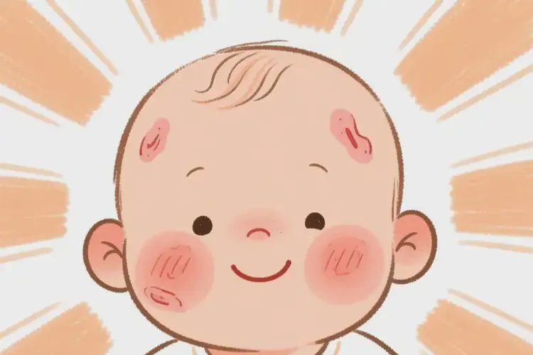 小兒臉上經(jīng)常起濕疹可不可以根治(圖2)