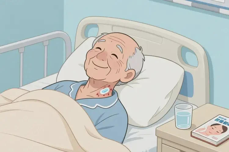 高齡老人脖子上偶爾起濕疹可不可以根治(圖2)