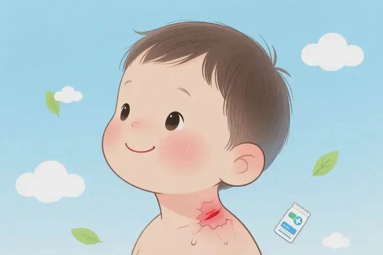 小孩脖子上出現(xiàn)濕疹可以治好嗎(圖4)