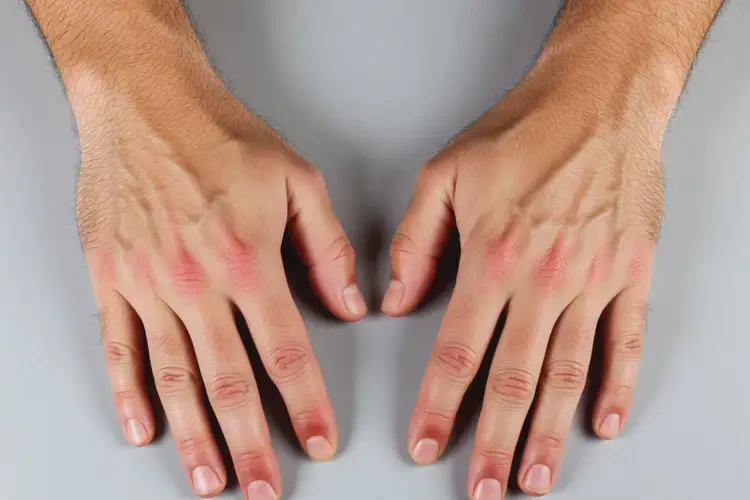 男人四肢偶尔起湿疹可不可以根治(图4)