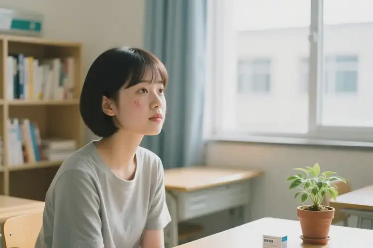 大學(xué)生臉上起濕疹可不可以根治(圖4)