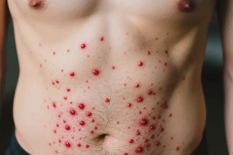 男人肚子上經常起濕疹可不可以根治(圖2)