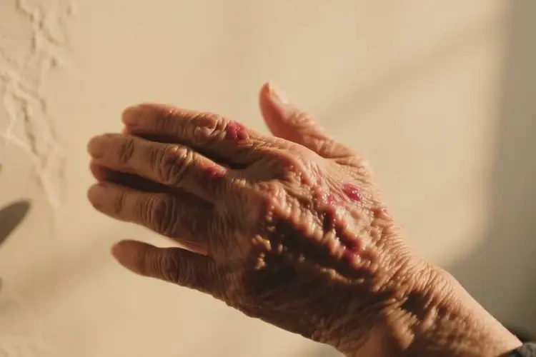 高齡老人手上出濕疹可不可以根治(圖1)