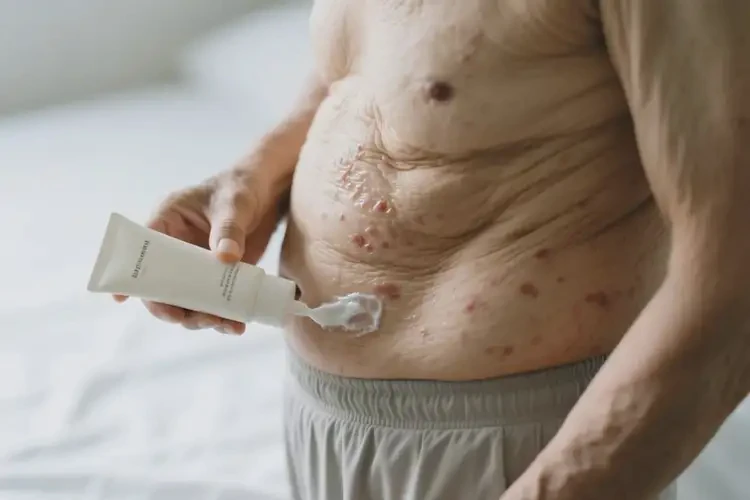 老年人肚子偶尔起湿疹可不可以根治(图3)