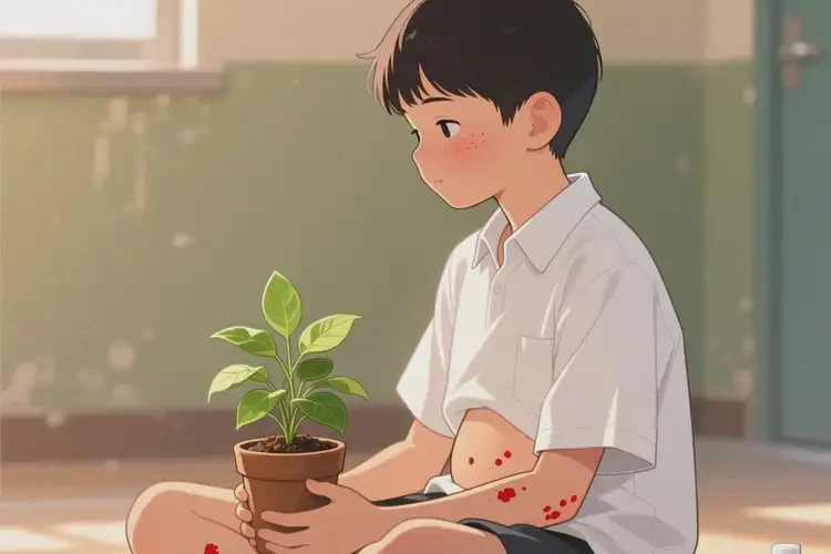 中学生肚子上经常起湿疹可不可以根治(图2)