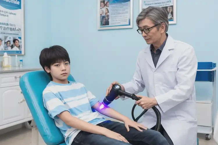 青少年脖子上出現(xiàn)濕疹可不可以根治(圖1)