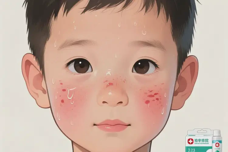 兒童面部長(zhǎng)濕疹可不可以根治(圖4)