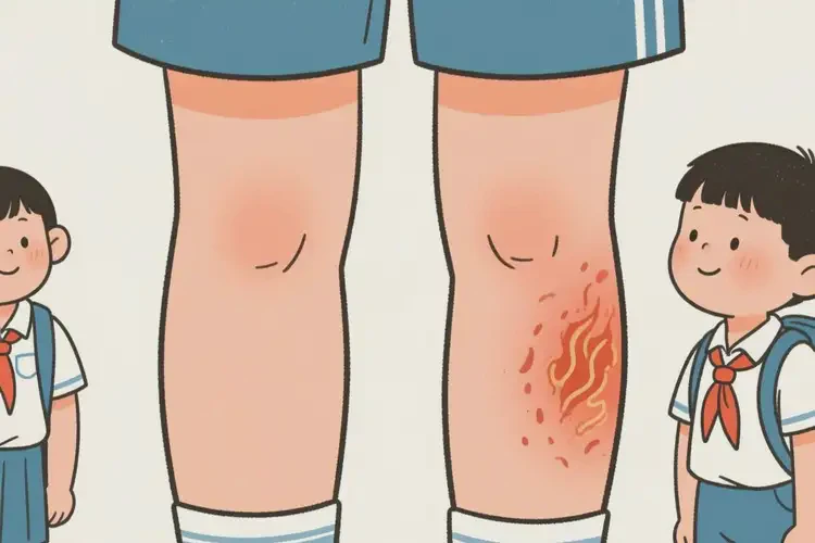 小學(xué)生小腿偶爾長濕疹可不可以根治(圖3)