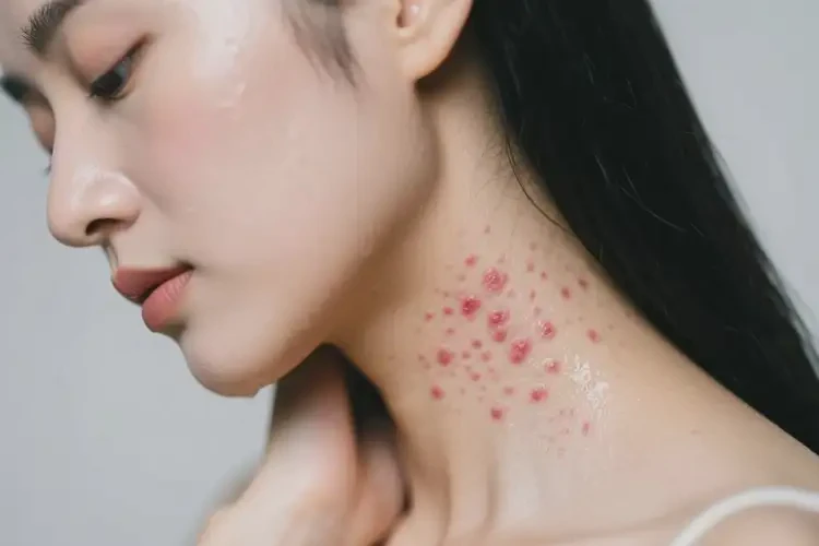 女人脖子上容易長濕疹可不可以根治(圖3)