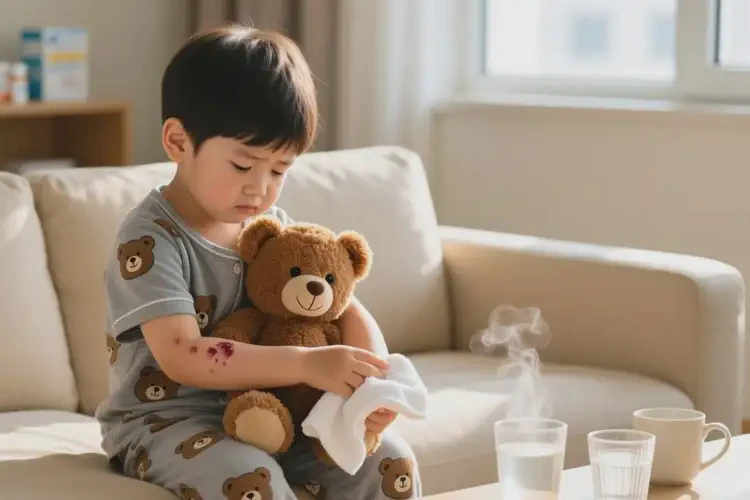 孩子手臂經(jīng)常長(zhǎng)濕疹可不可以根治(圖1)