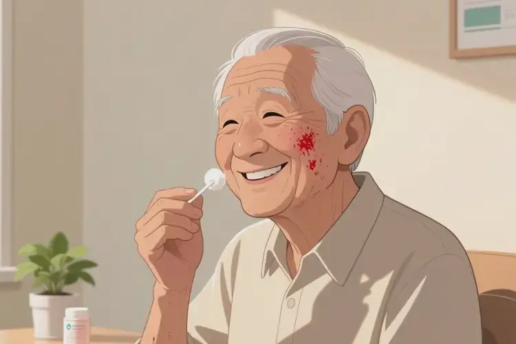 高齡老人面部長(zhǎng)濕疹可不可以根治(圖4)