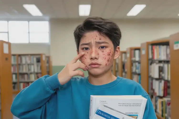 大学生脸上经常起湿疹不管它会自己痊愈吗(图4)