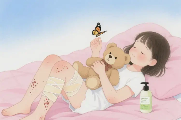 小學(xué)生身上容易長(zhǎng)濕疹可不可以根治(圖1)