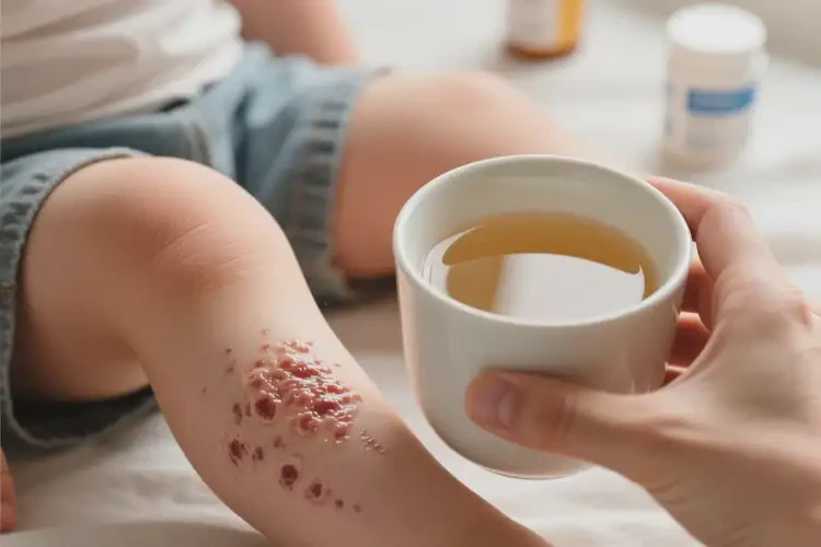 小學(xué)生小腿經(jīng)常起濕疹可不可以根治(圖1)