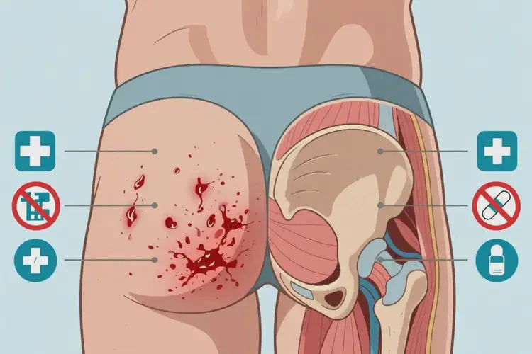 男性屁股上出濕疹可不可以根治(圖1)