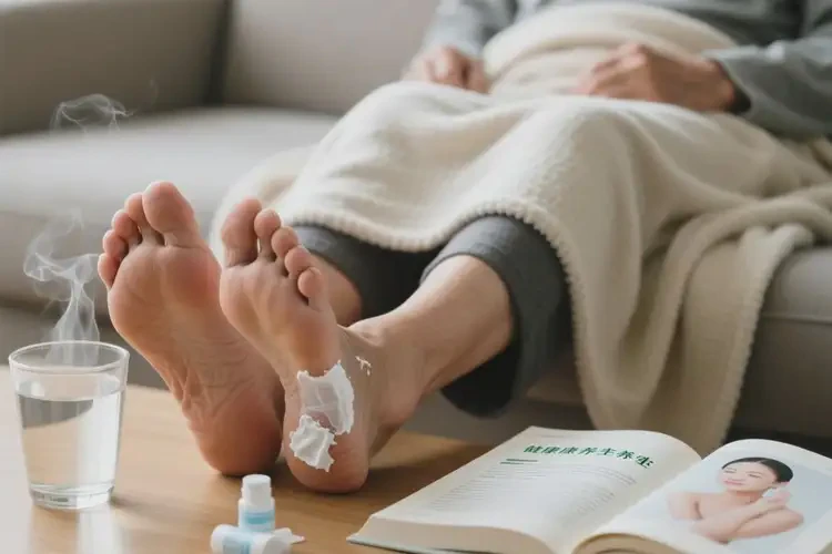 老人腳上容易起濕疹可以治好嗎(圖2)