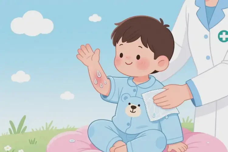 少兒四肢容易起濕疹可以治好嗎(圖4)
