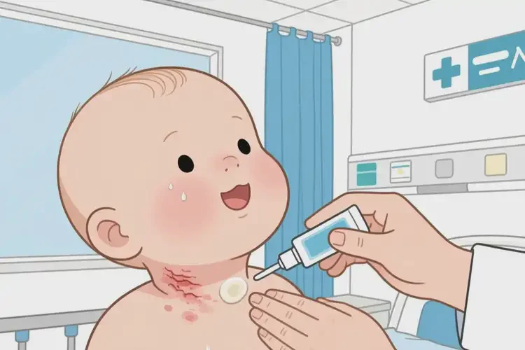 婴儿脖子上出湿疹可以治好吗(图4)