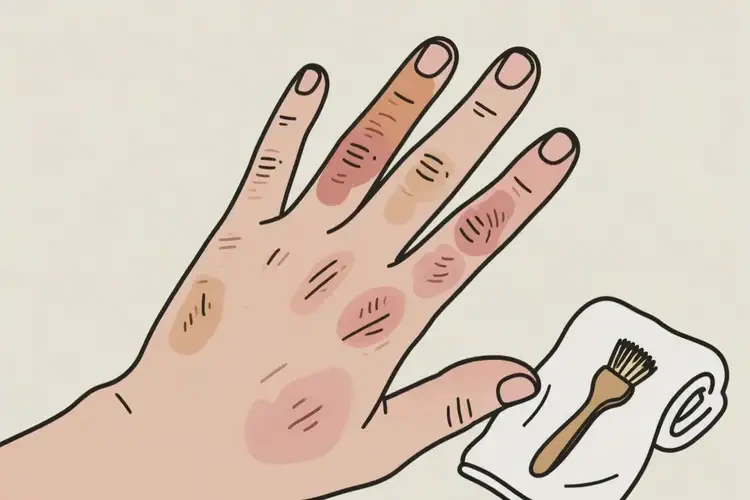 老人手上有濕疹可不可以根治(圖1)