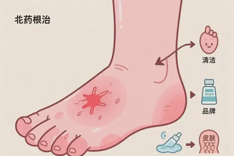 青少年腳上偶爾長濕疹可不可以根治(圖3)