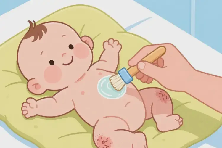 少兒屁股上經常起濕疹可以治好嗎(圖1)