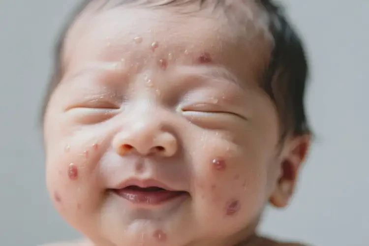 新生兒面部容易長濕疹可不可以根治(圖3)