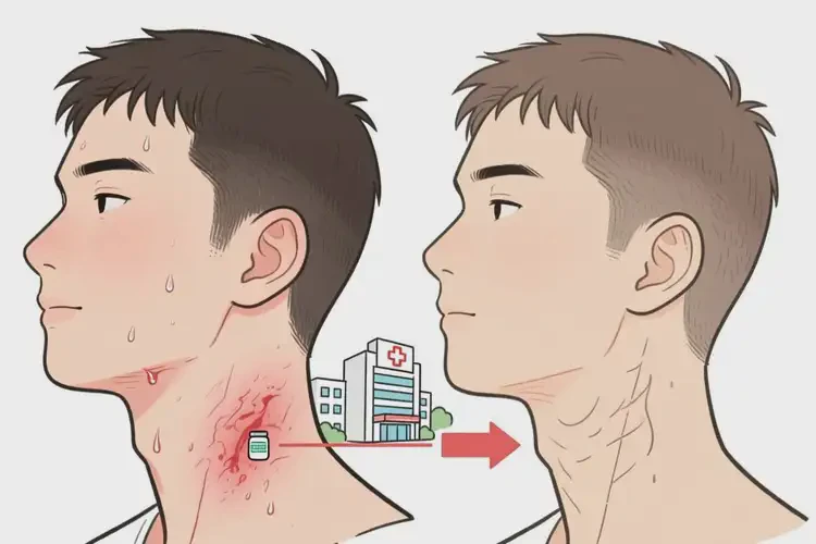 男生脖子上容易起濕疹可不可以根治(圖3)