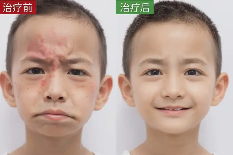 小兒臉上偶爾起濕疹可以治好嗎(圖2)