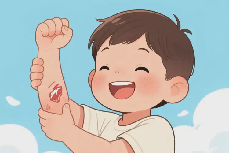 兒童手臂上容易長濕疹可不可以根治(圖2)