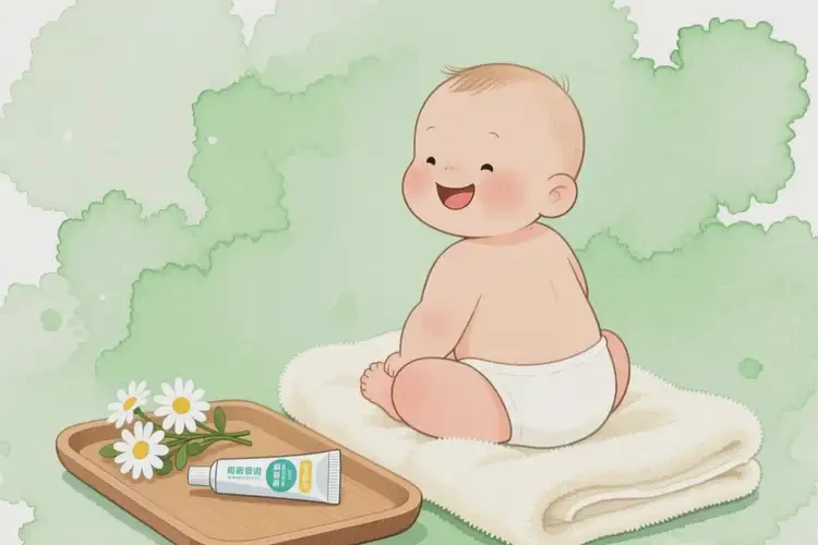 小兒屁股長濕疹可以治好嗎(圖2)