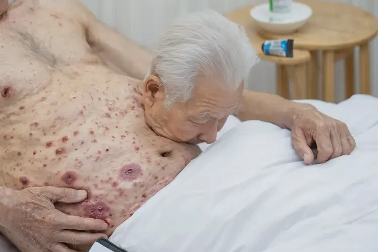 老人肚子上容易起濕疹可不可以根治(圖4)