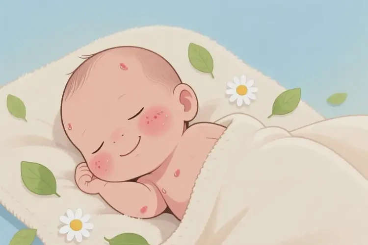 新生兒身上長濕疹可不可以根治(圖4)