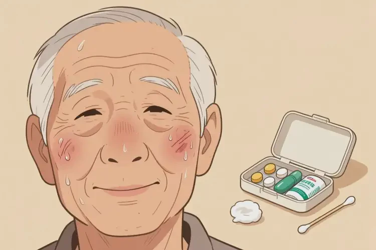 老年人面部出现湿疹可不可以根治(图3)