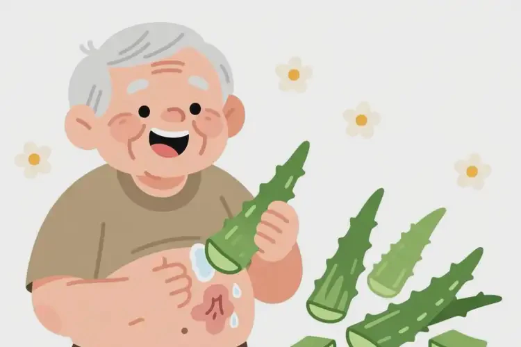 高齡老人肚子上經(jīng)常長濕疹可不可以根治(圖1)