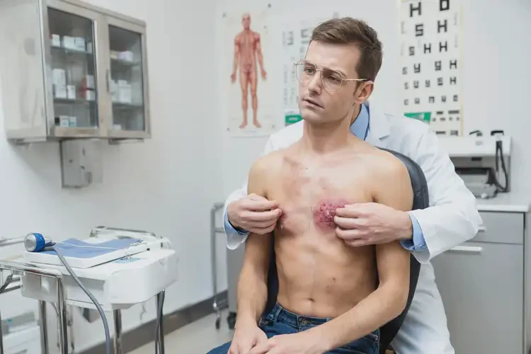 青年人脖子上偶爾長(zhǎng)濕疹可不可以根治(圖3)