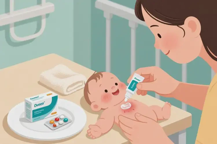 嬰幼兒手臂上出濕疹可以治好嗎(圖1)